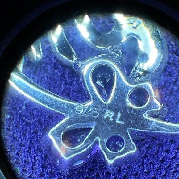 Sterling Silver MOM Heart Pendant, Amethyst & Diamond Accent - Mother’s Day Gift - Picture 6 of 13